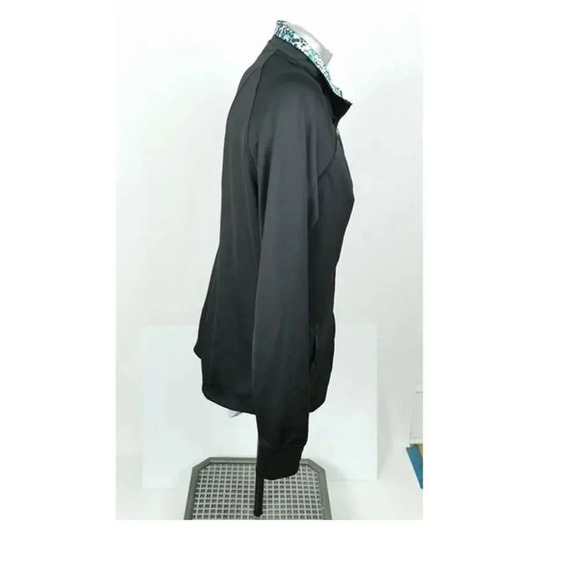 Danskin Warm-up Jacket Black Size XL Full Zip - Picture 6 of 8